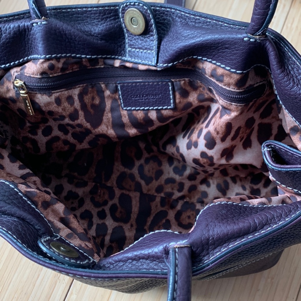 Vintage Dolce & Gabbana Deep Plum Purse - Picture 7 of 10